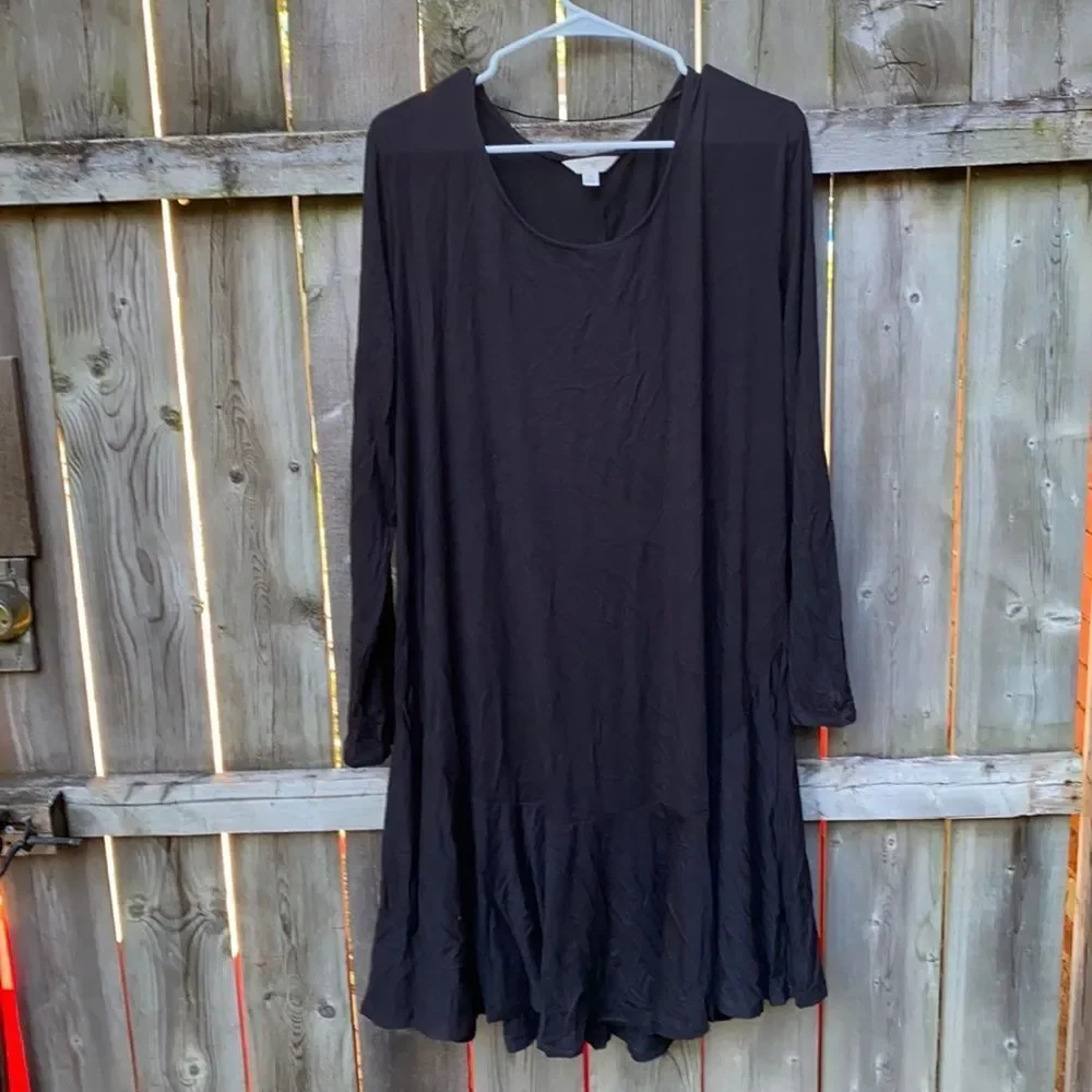 Terra & Sky Ruffle Dress sz. 14 W NWT